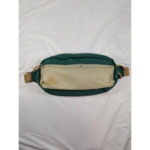 Kelty Sunny 5L Fanny Pack Belt Bag Waist Bag Green Tan Outdoor Travel Hiking